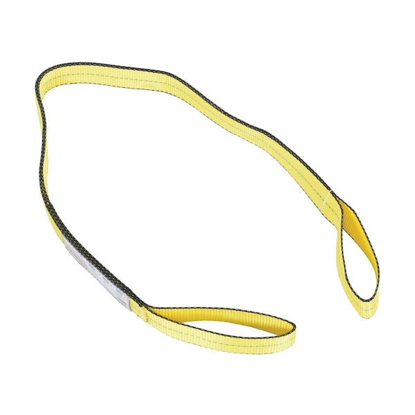 POLY YELLOW LIFT WEB SLING  2 IN X 6 FT